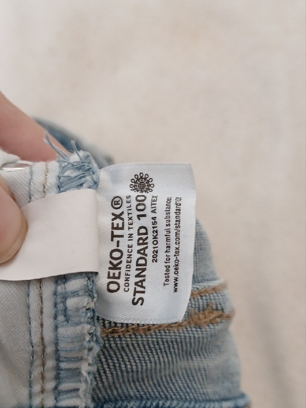 LC Lauren Conrad Light Blue Washed Skinny Ankle - Picture 6 of 7